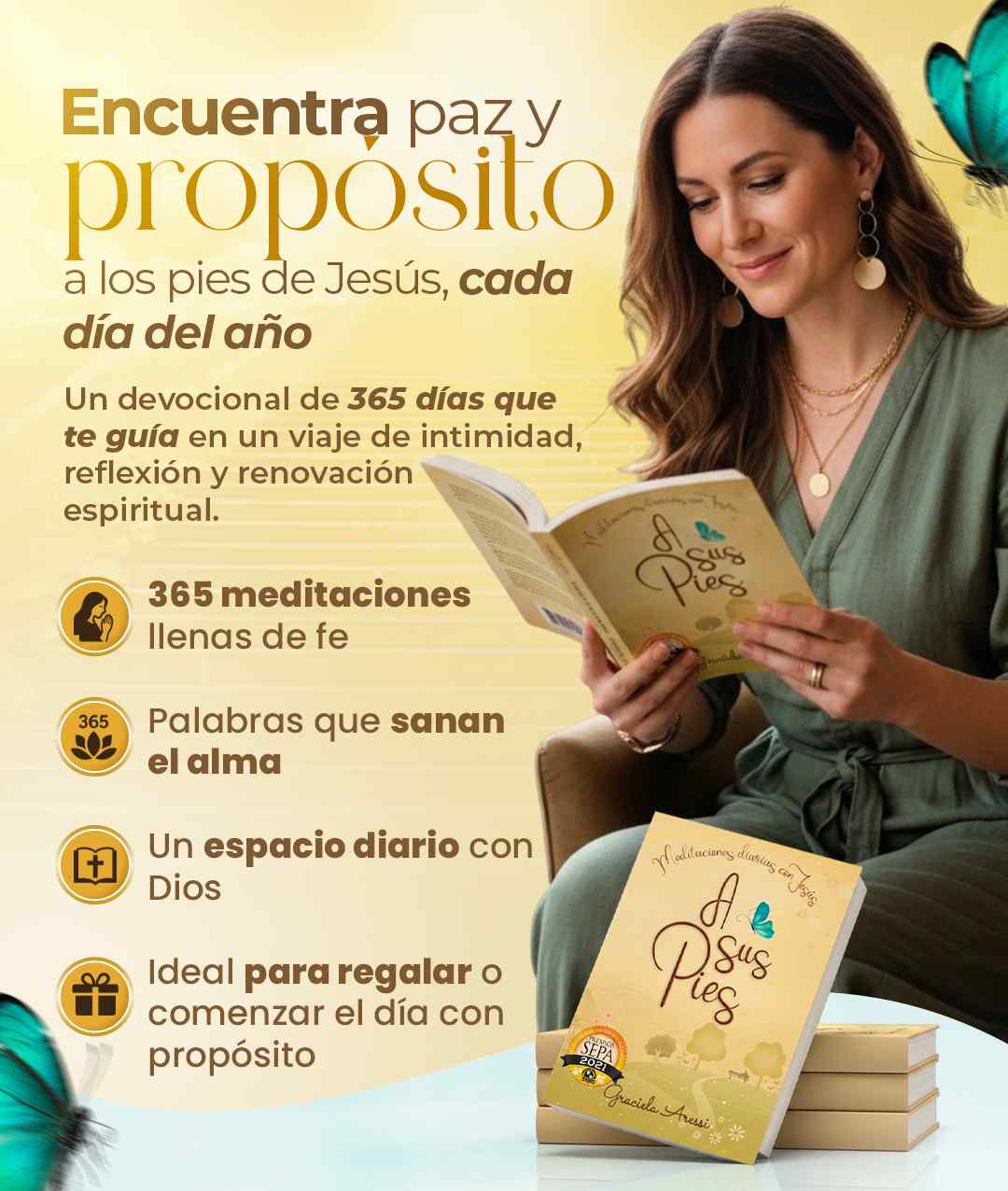 Devocional a sus pies